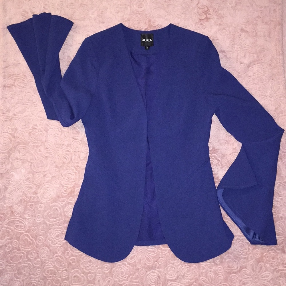 royal blue colored blazer